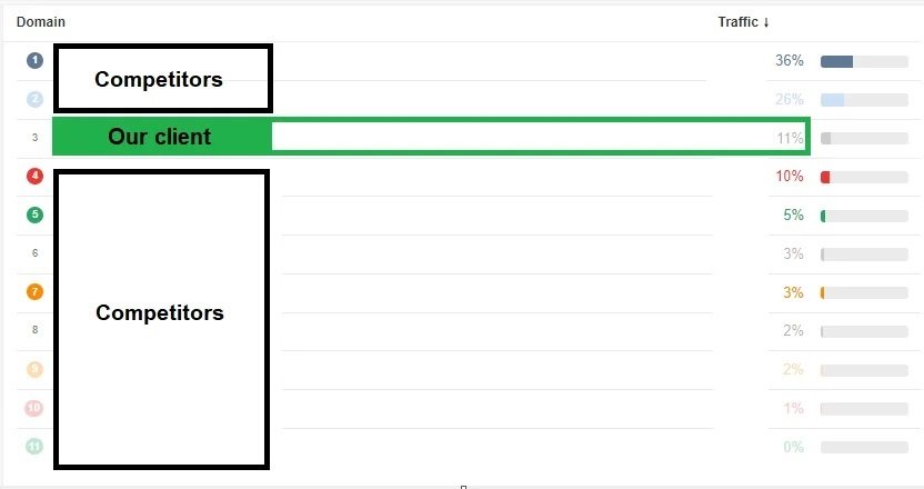Website Traffic Share